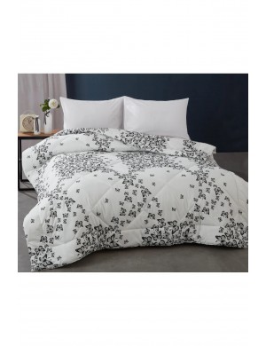 ÇİFT KİŞİLİK BASKILI RANFORCE NEVRESİM SETİ KELEBEK 8696474231516